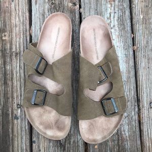 American Eagle Suede Sandals